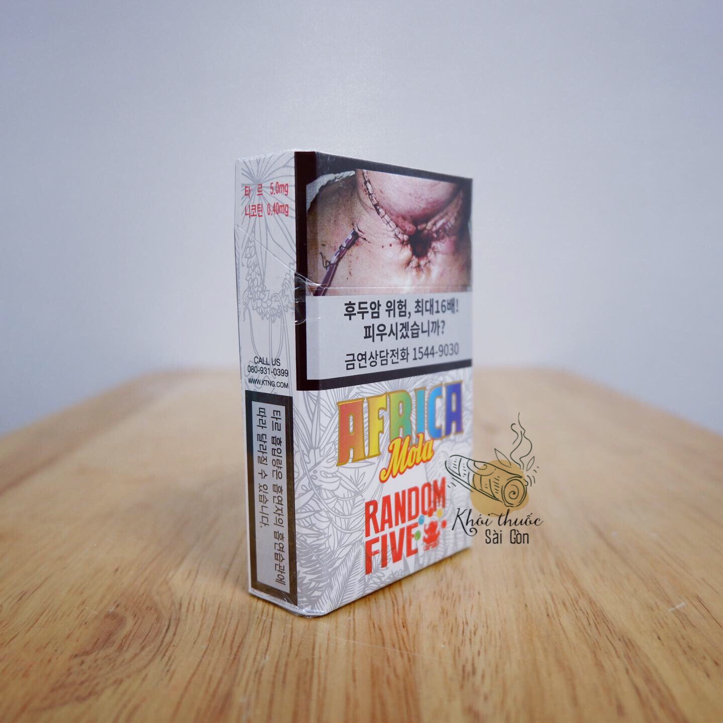 Thuốc Lá Africa Mola Random Five